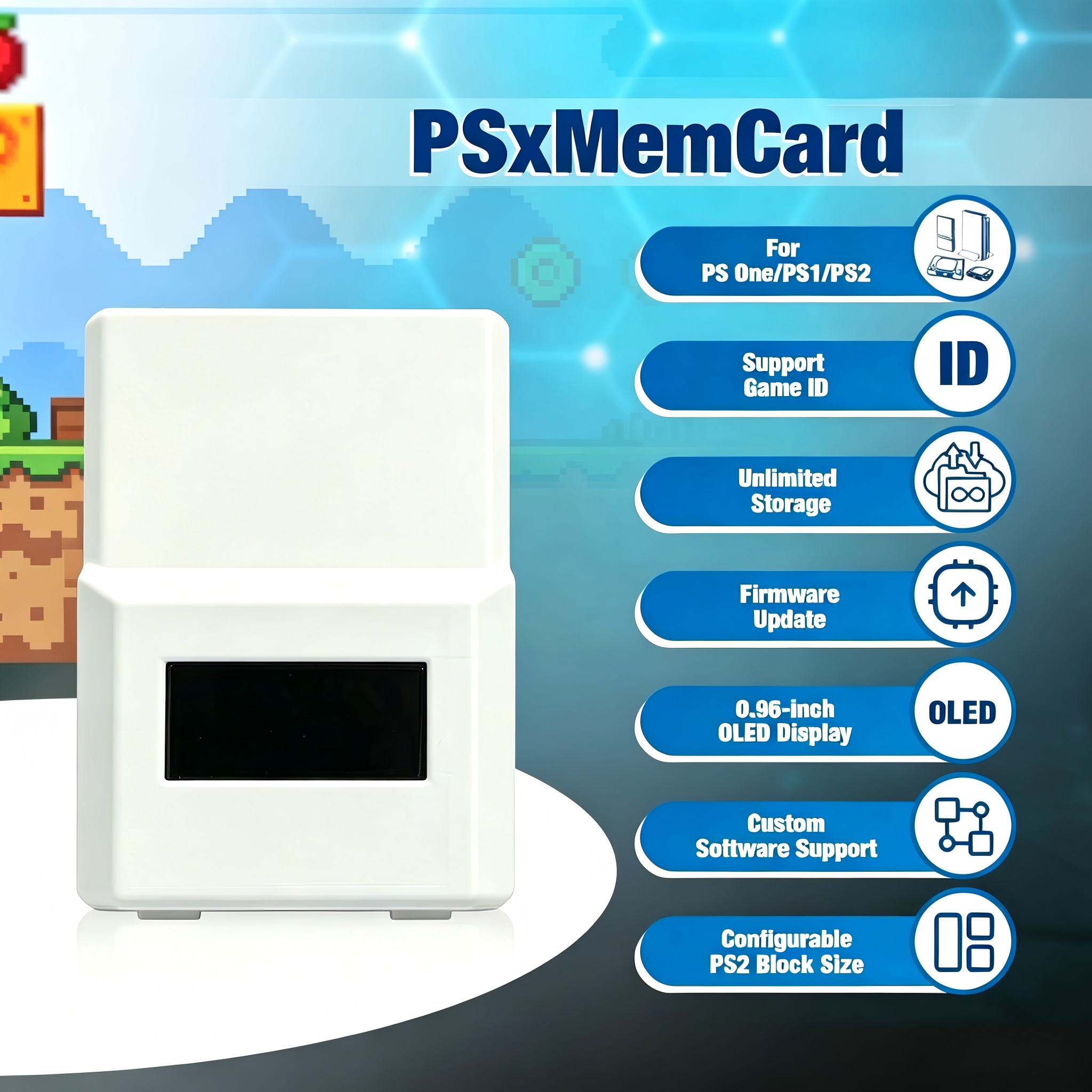 Gaming Console Sony - Sd2psXtd Infinite Memory Card PSXMEMCARD is