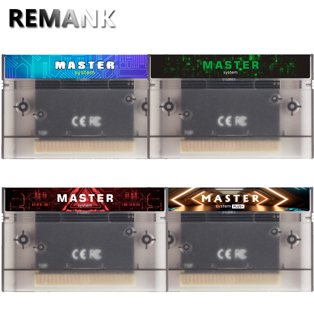 Gaming Console Genesis - REMANK Cartridge MS Flash Master System
