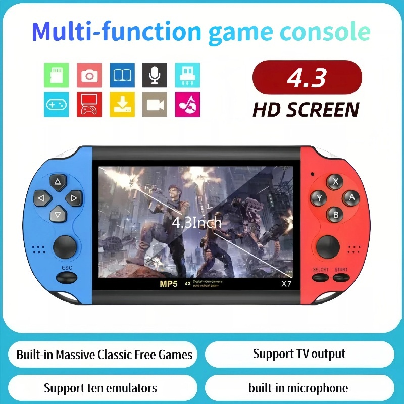 X7 Retro Handheld Game Console - Gaming Console X7 recension och pris