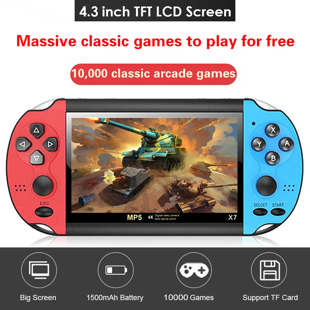 Gaming Portable Handheld Retro - Gaming Console X7 recension och pris