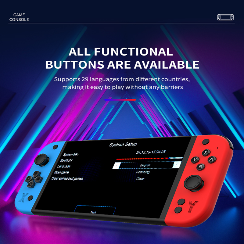New G90 Retro Gaming Handheld  - Gaming Console 4 Year Old recension och pris