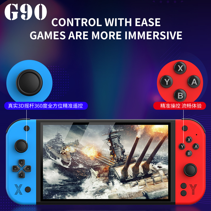 New G90 Retro Gaming Handheld  - Gaming Console 4 Year Old recension och pris
