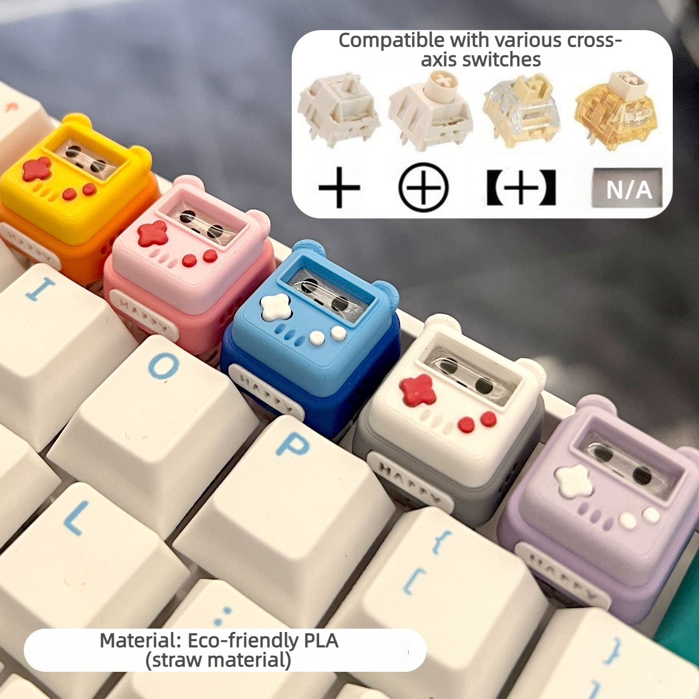 1-5PCS NEW Keycaps Arcade Orig - Gaming Console Games recension och pris