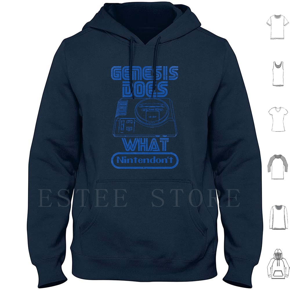 The Console Wars Hoodie Long S - Gaming Console Genesis recension och pris