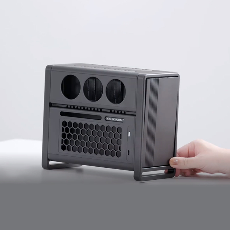 Xikii Ff04 Lp Itx Mini Case Cn - Gaming Console Tower recension och pris