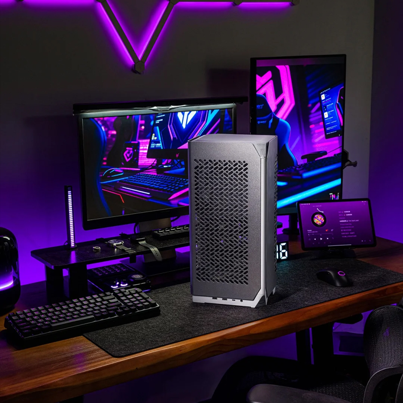 Ncore100air Itx Mini Case Alum - Gaming Console Tower recension och pris