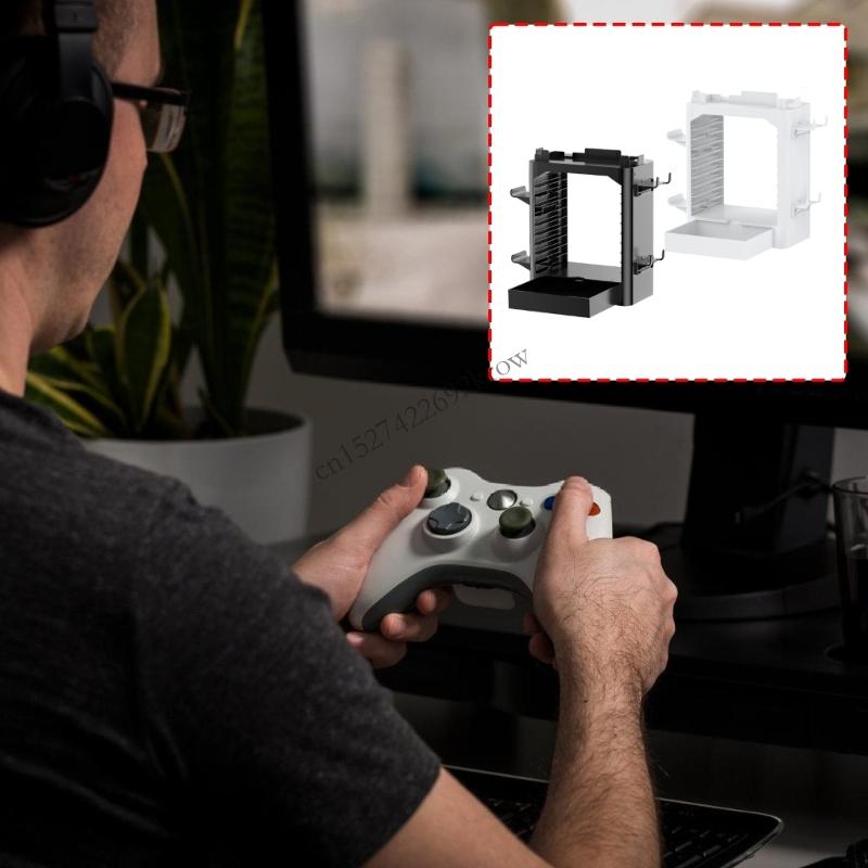 Storage Tower Dock Rack for NS - Gaming Console Tower recension och pris