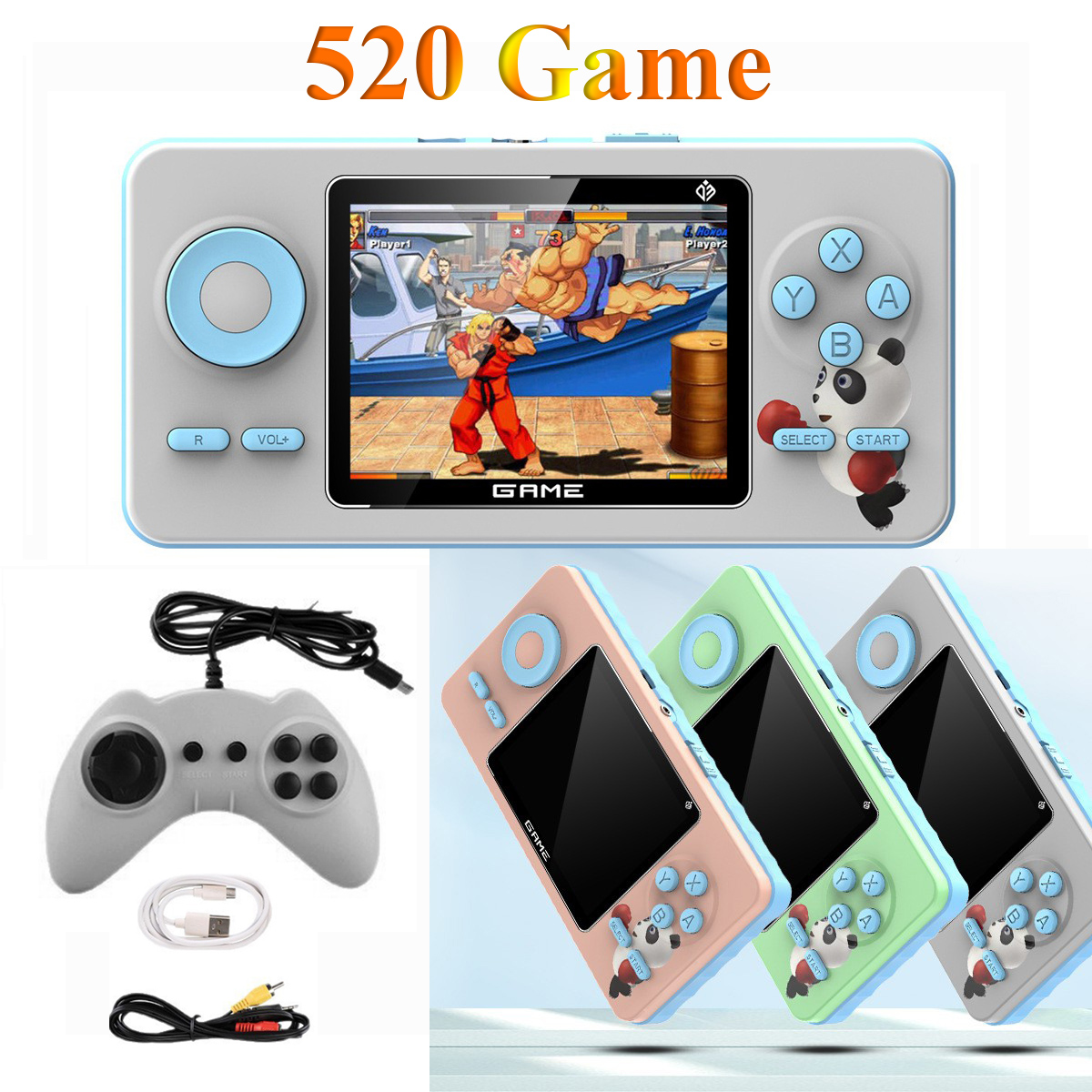S5 Mini Retro Video Gaming Con - Gaming Console 4 Year Old recension och pris