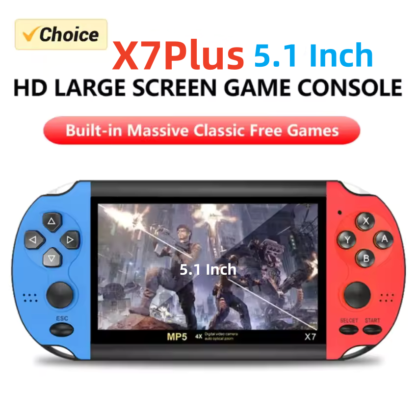 X7 X12 Plus Retro Handheld Vid - Gaming Console X7 recension och pris