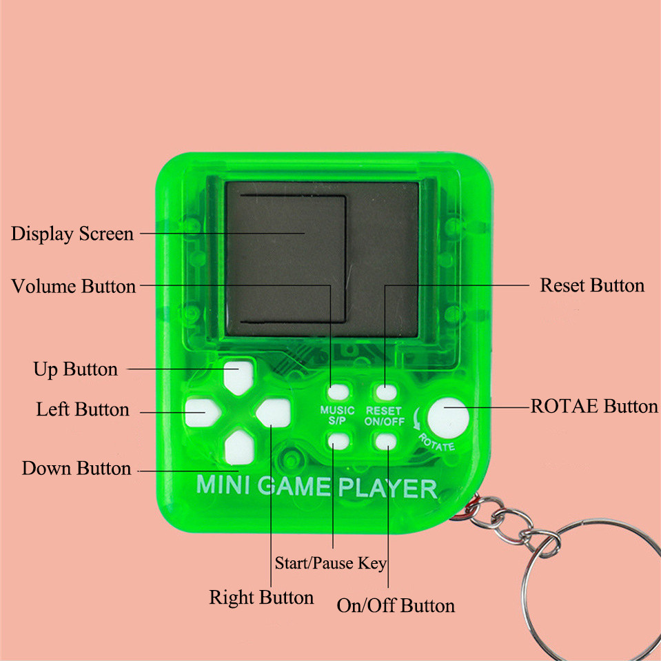 GAMINJA Retro Mini Handheld Ga - Gaming Console 4 Year Old recension och pris