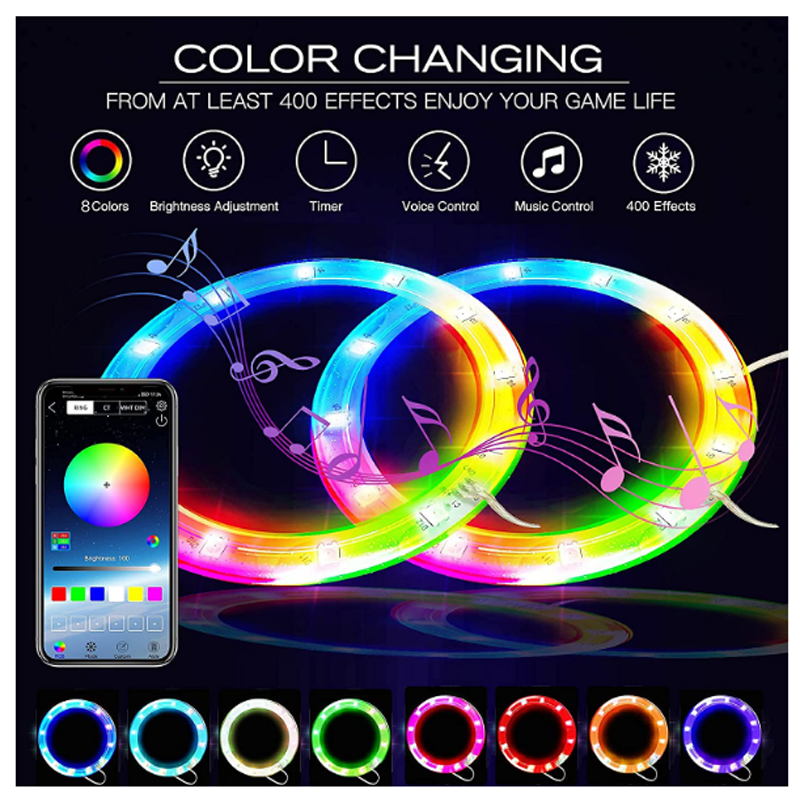 RGB LED Light Strip For PS5 Pr - Gaming Console Sony recension och pris