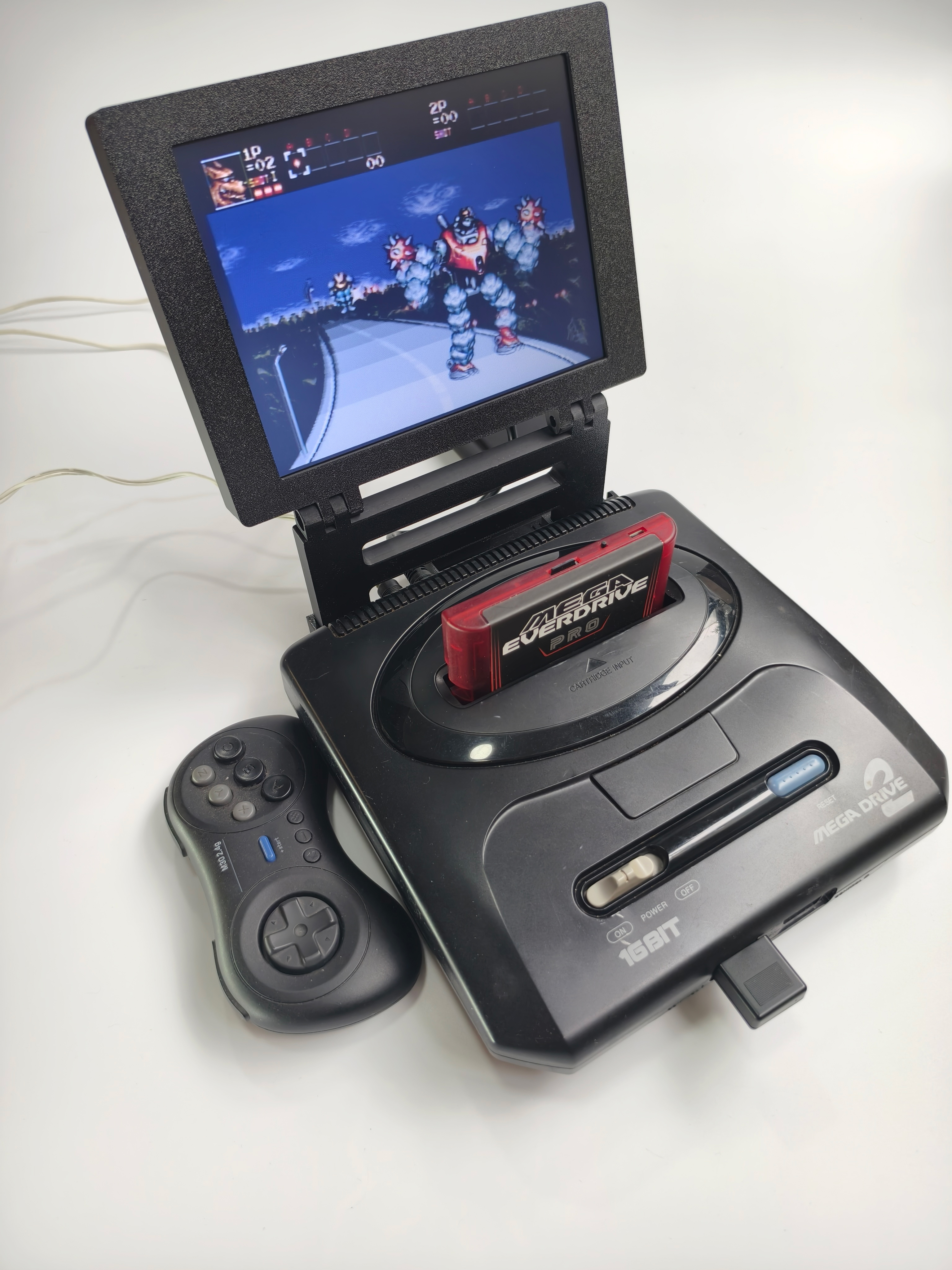 8“ Portable Mini Monitor Retro - Gaming Console Genesis recension och pris