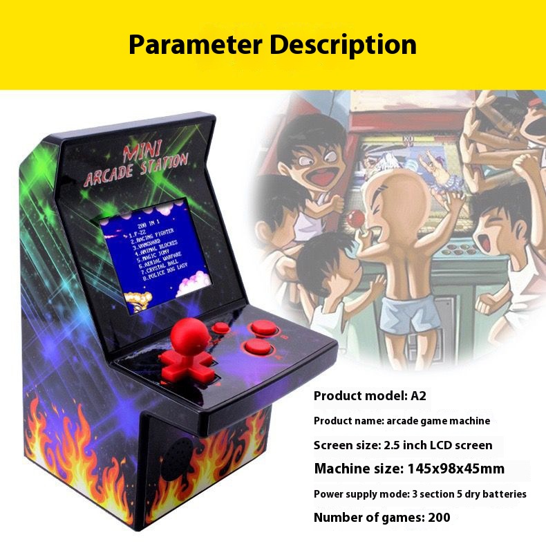 Mini Handheld Game Console Chi - Gaming Console Games recension och pris